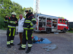 Oefening Brand Wegvervoer Auto Vaart Buitenpost